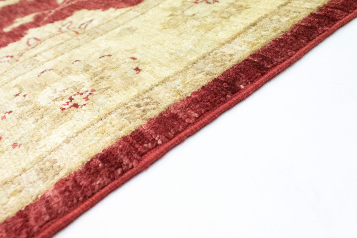 Dywan Zieglera - 206 x 144 cm - czerwony