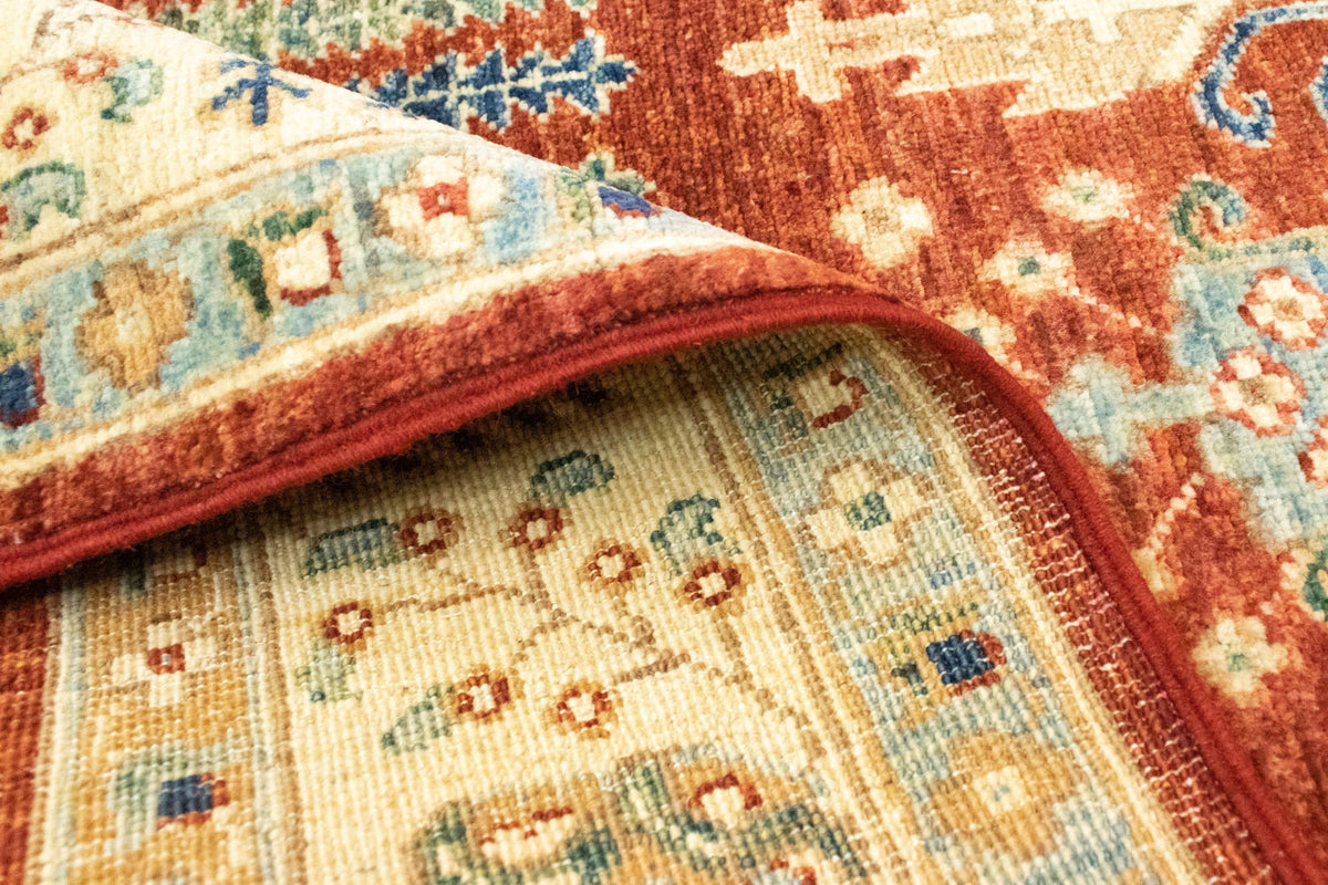 Dywan Zieglera - 184 x 147 cm - czerwony