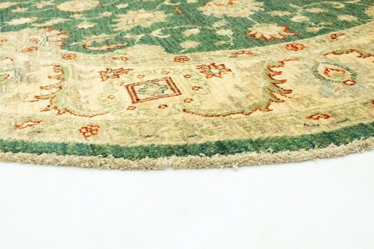 Dywan Zieglera okrągły  - 160 x 160 cm - zielona