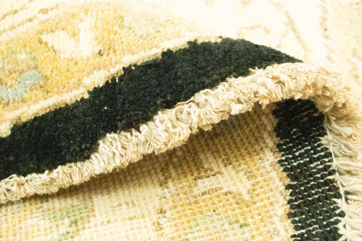 Dywan Zieglera okrągły  - 151 x 149 cm - czarny