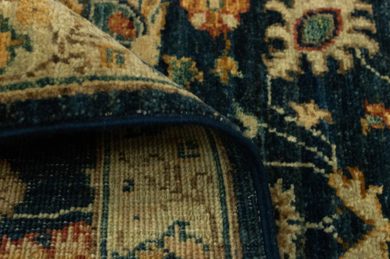 Dywan Zieglera - 84 x 62 cm - ciemnoniebieski