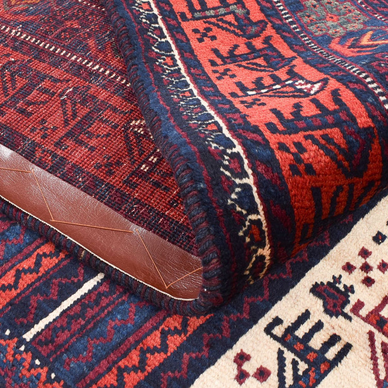 Dywan beludżycki - 210 x 153 cm - kremowy