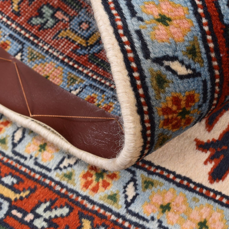 Perski dywan - Nomadyczny kwadratowy  - 105 x 100 cm - kremowy