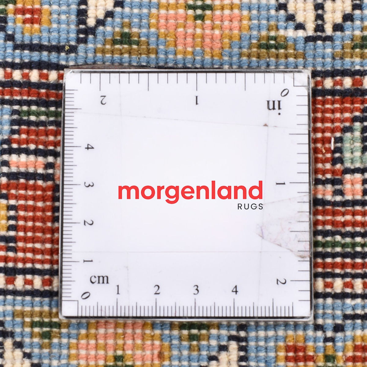 Perski dywan - Nomadyczny kwadratowy  - 105 x 100 cm - kremowy