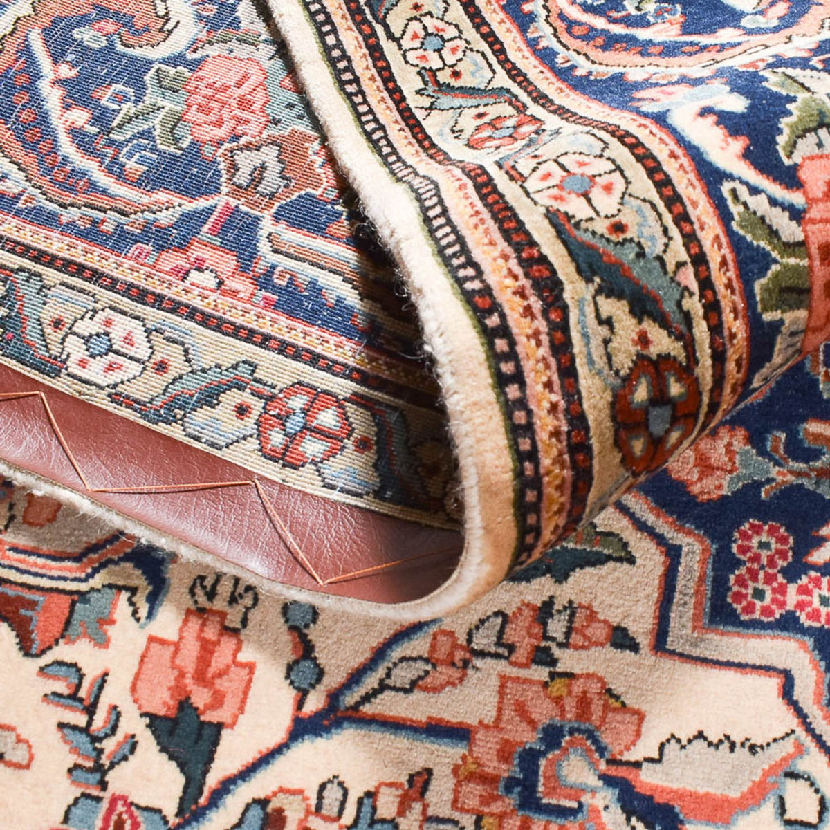 Dywan perski - Bijar - 307 x 205 cm - jasny beż