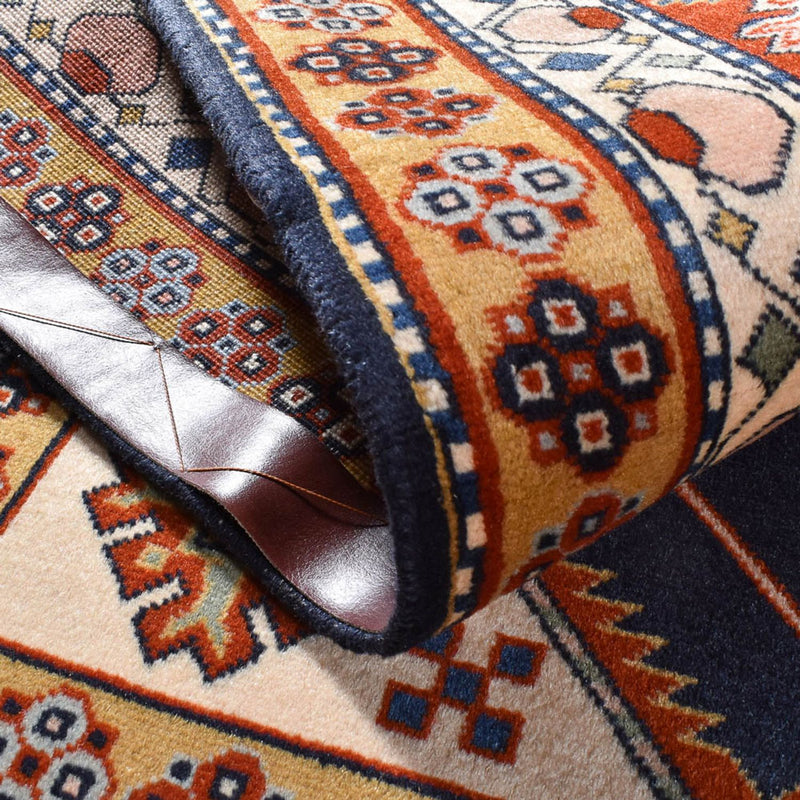 Perski dywan - Nomadyczny - 197 x 136 cm - ciemnoniebieski