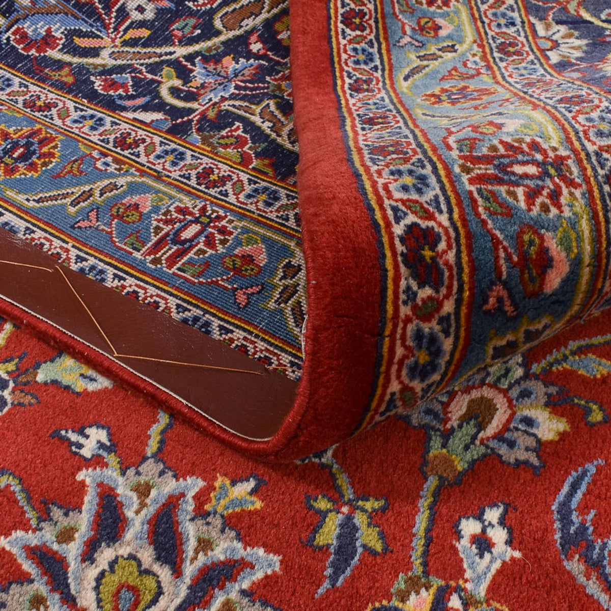 Dywan perski - Keshan - 392 x 295 cm - czerwony