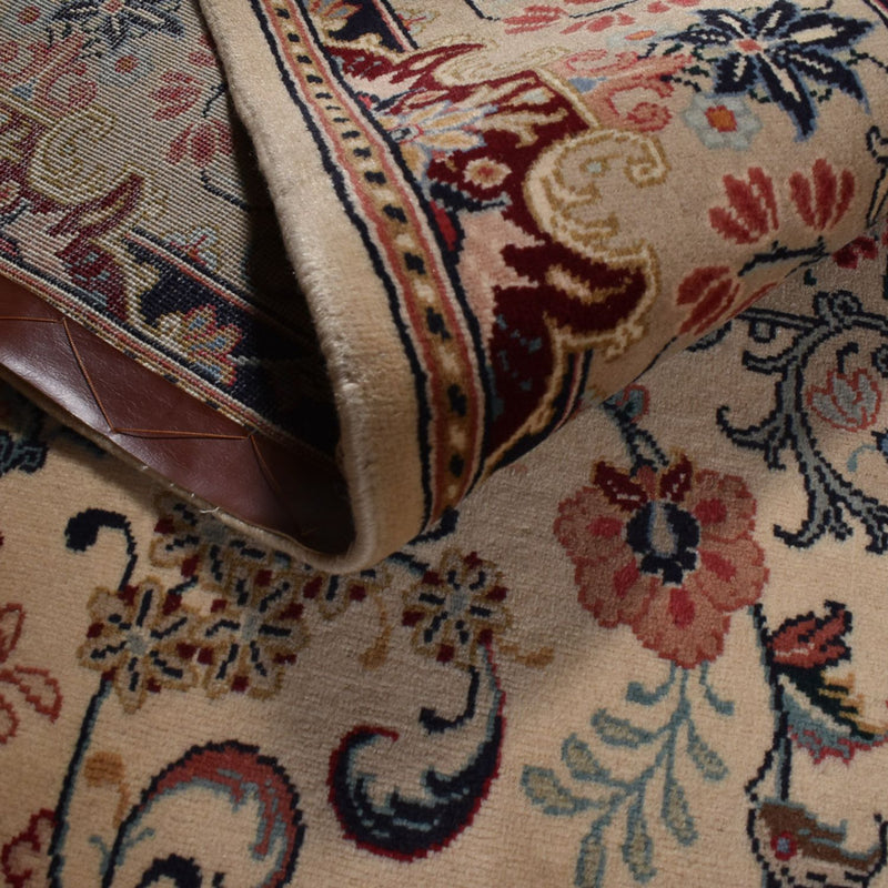 Dywan perski - Keshan - 302 x 197 cm - beżowy