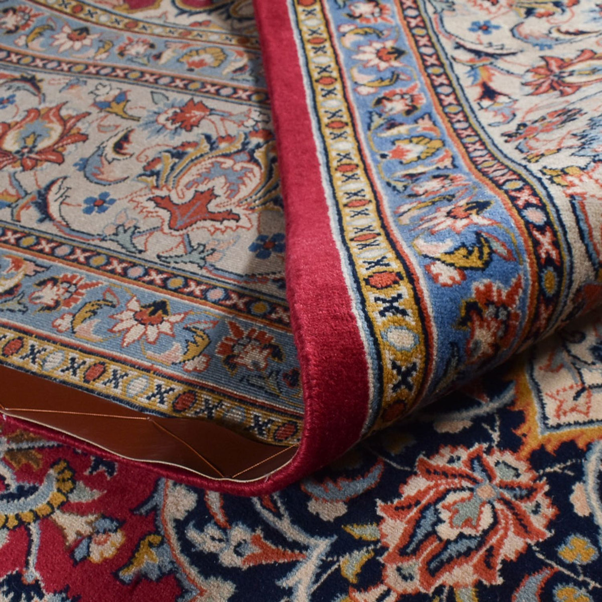 Dywan perski - Klasyczny - 384 x 297 cm - jasna czerwień