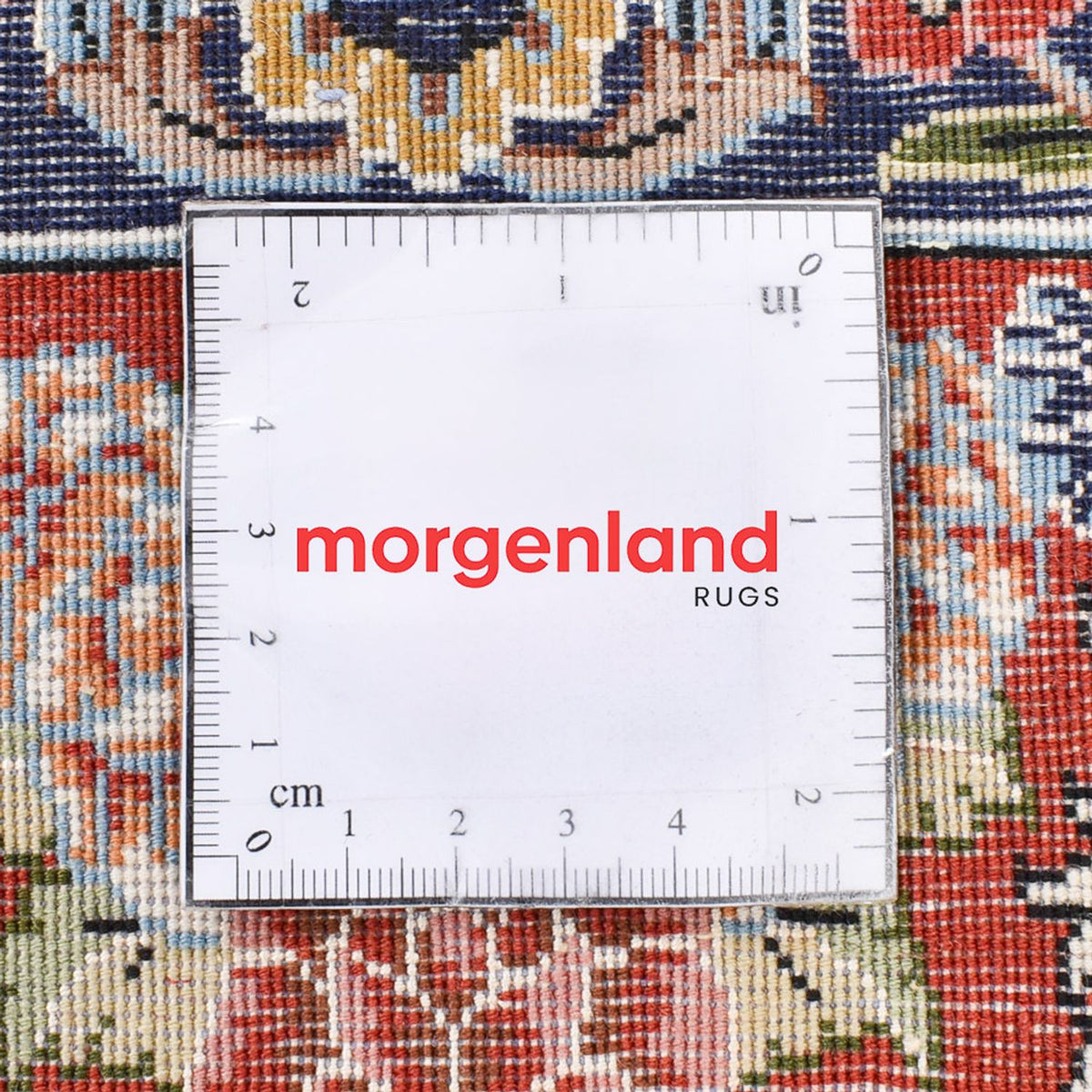 Perski dywan - Ghom - Królewski - 216 x 140 cm - kremowy