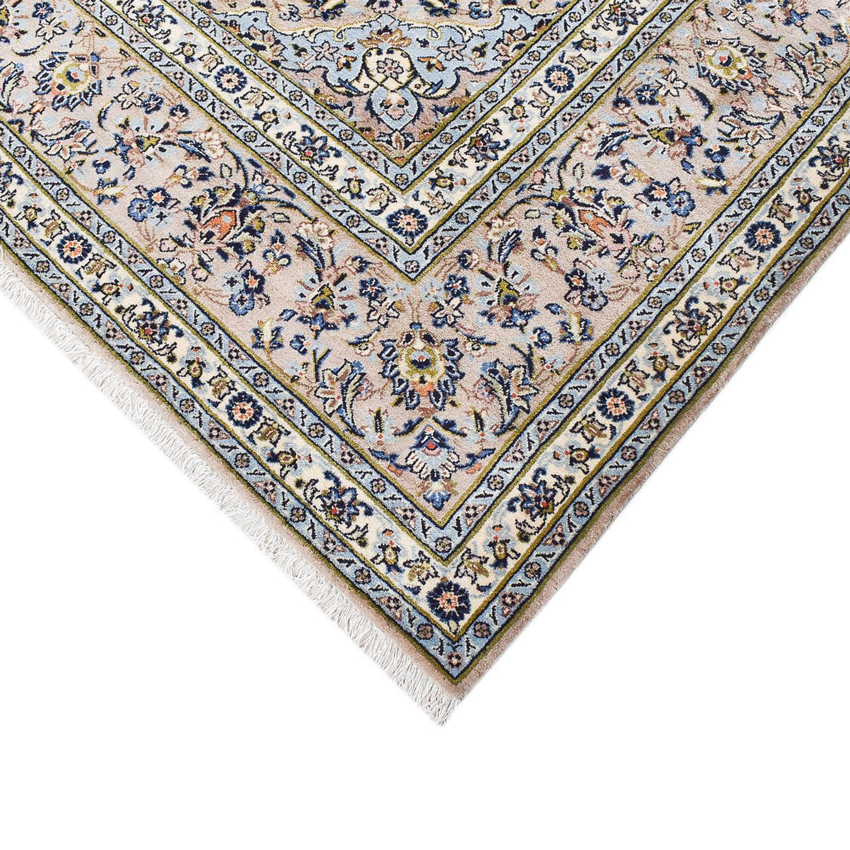 Dywan perski - Keshan - 352 x 257 cm - szary