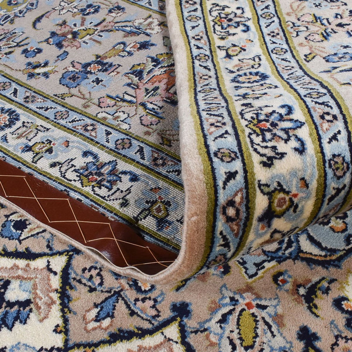 Dywan perski - Keshan - 352 x 257 cm - szary