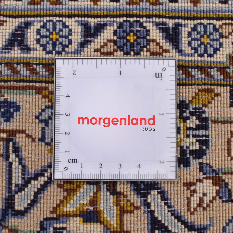 Dywan perski - Keshan - 217 x 138 cm - kremowy