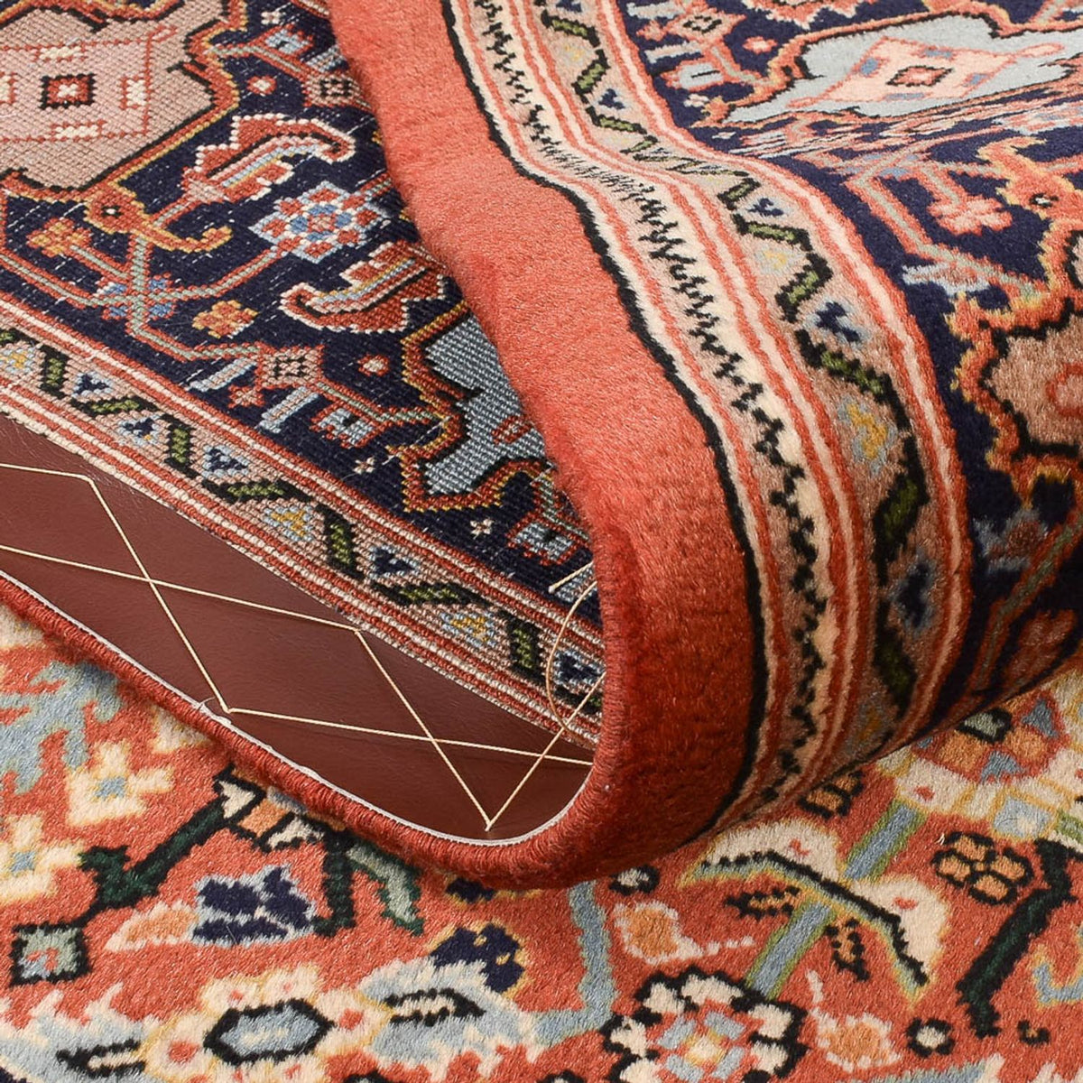 Dywan perski - Klasyczny - 197 x 143 cm - jasna czerwień