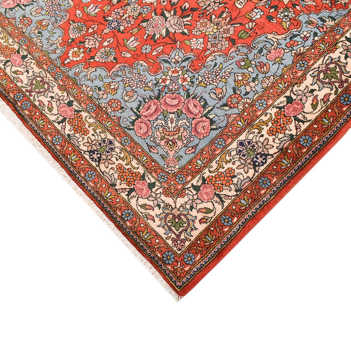 Perski dywan - Nomadyczny - 265 x 157 cm - czerwony