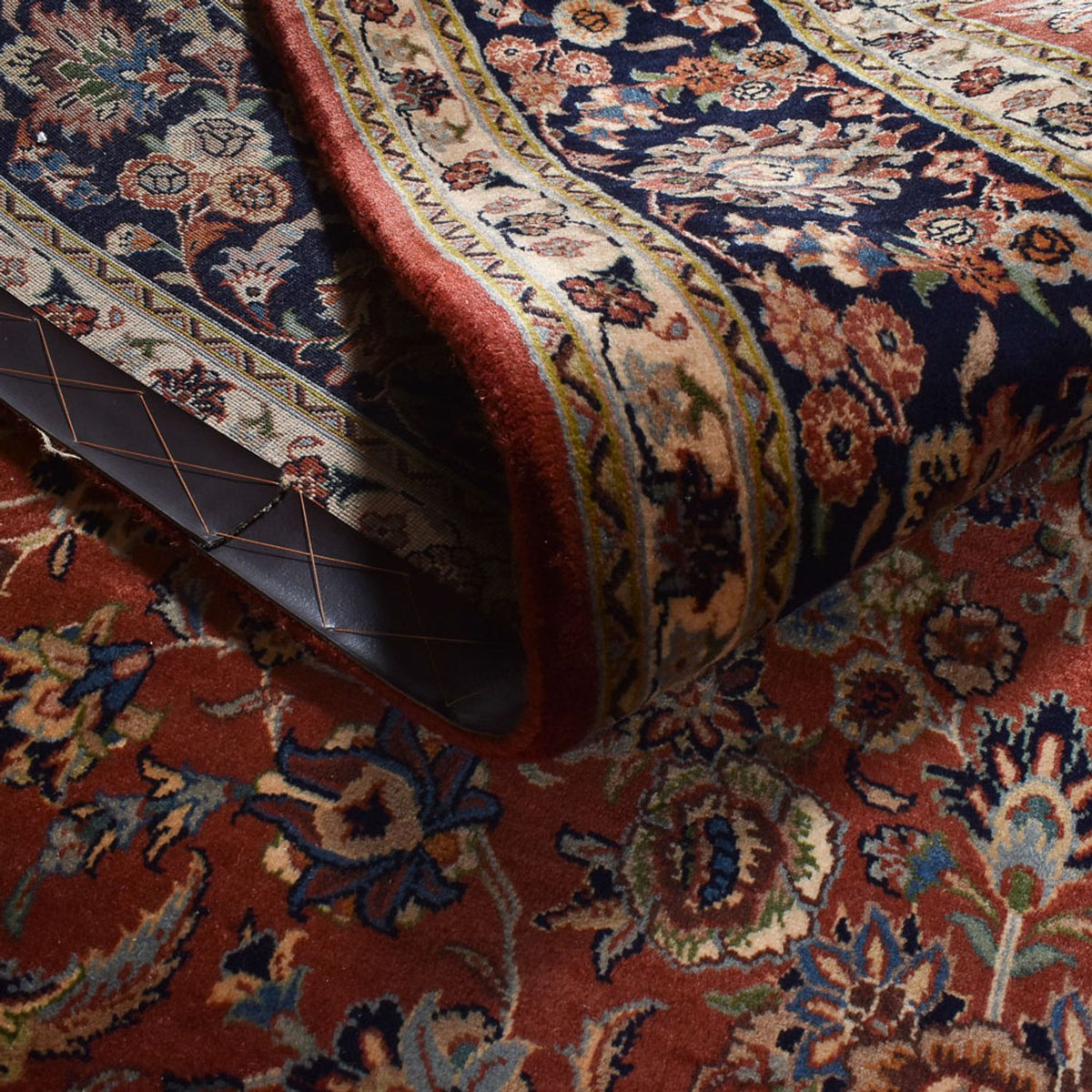 Perski dywan - Nomadyczny - 296 x 194 cm - ciemna czerwień