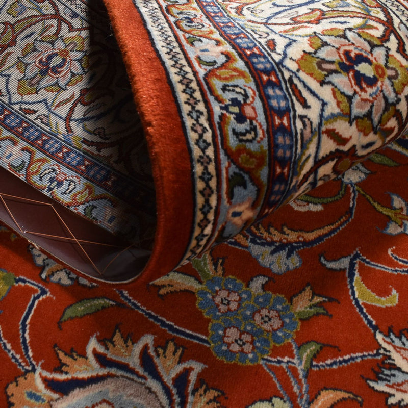 Dywan perski - Klasyczny - 293 x 207 cm - ciemna czerwień