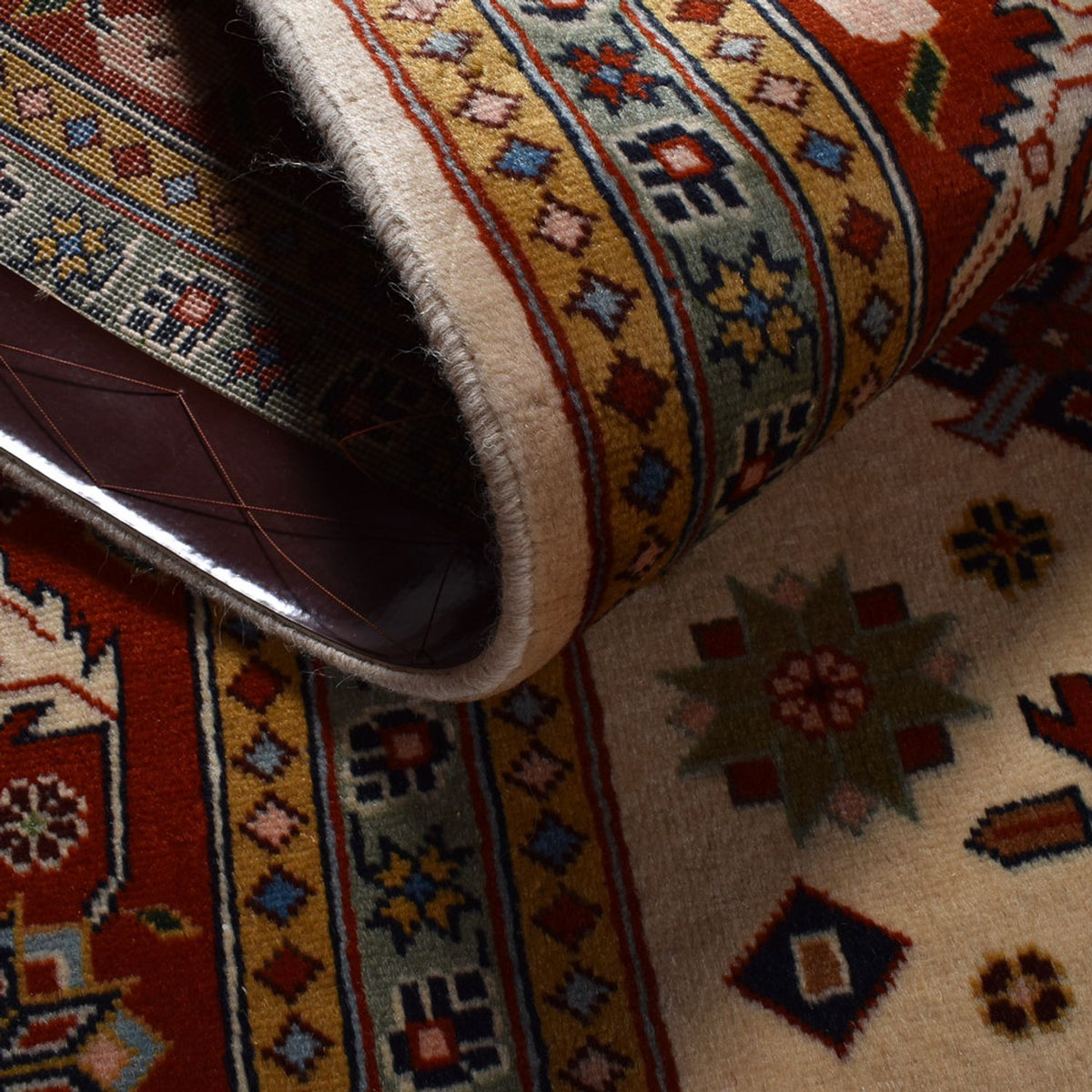 Perski dywan - Nomadyczny - 291 x 199 cm - beżowy