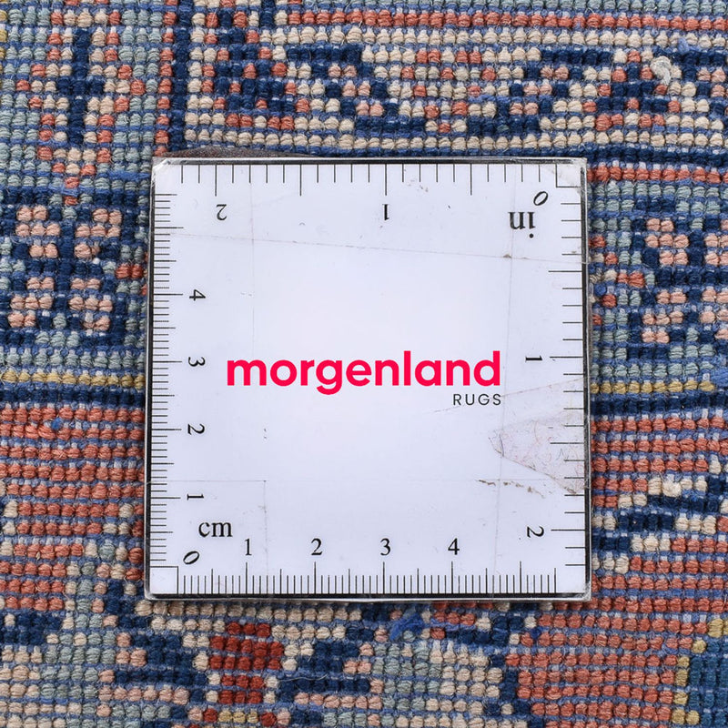 Dywan perski - Klasyczny kwadratowy  - 199 x 183 cm - ciemnoniebieski