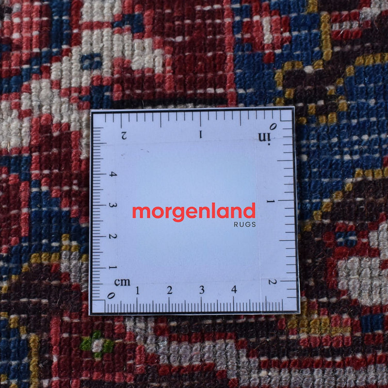 Perski dywan - Nomadyczny - 382 x 301 cm - jasna czerwień