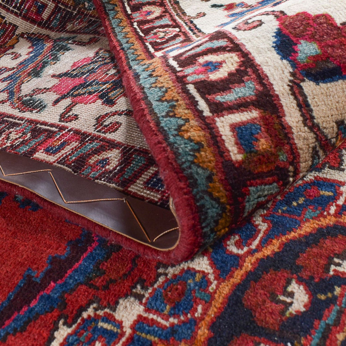 Perski dywan - Nomadyczny - 440 x 316 cm - czerwony