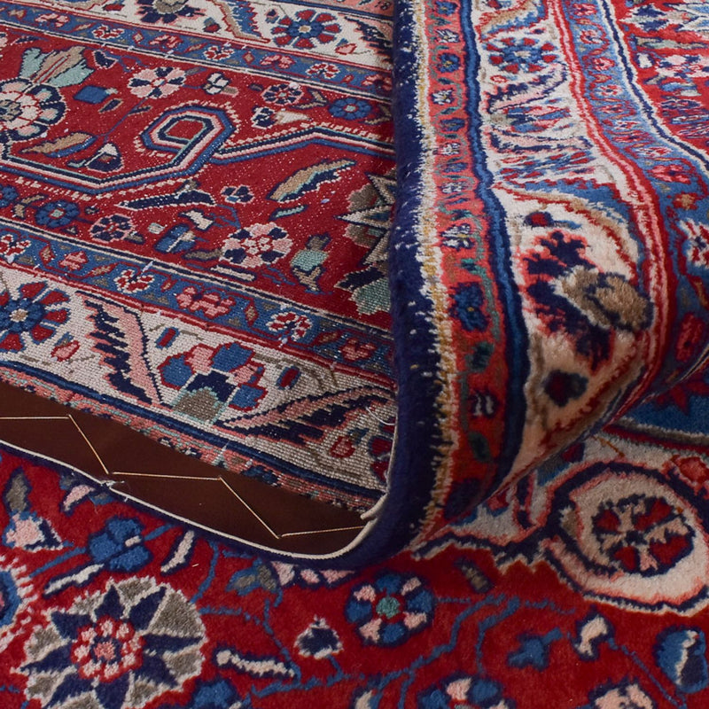 Dywan perski - Klasyczny - 377 x 305 cm - ciemnoniebieski