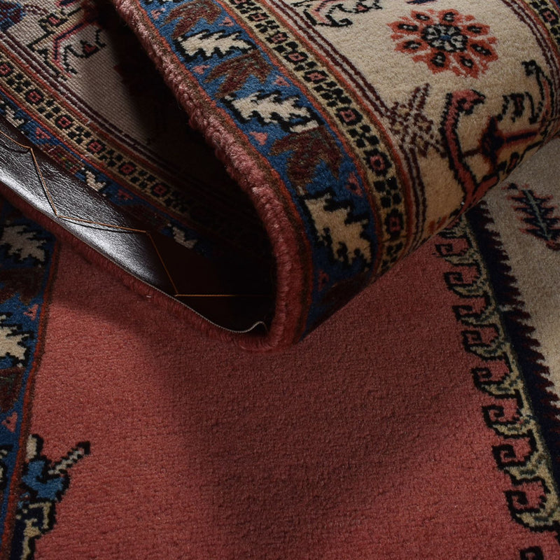 Perski dywan - Nomadyczny - 280 x 197 cm - jasna czerwień