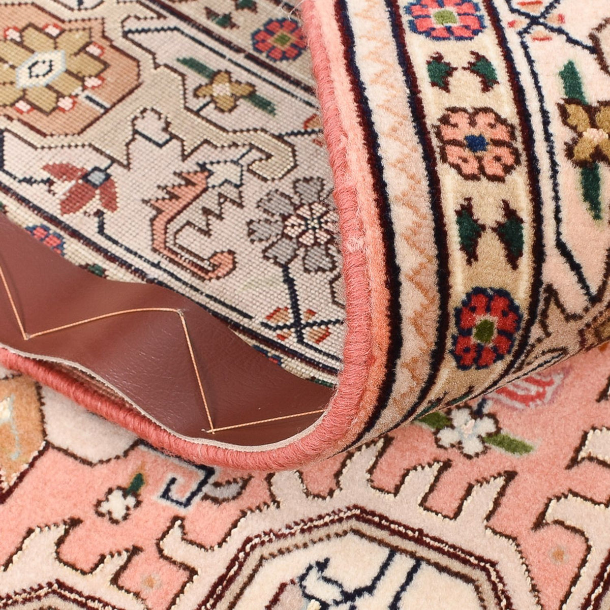 Dywan perski - Tabriz - Królewski - 159 x 106 cm - jasna czerwień