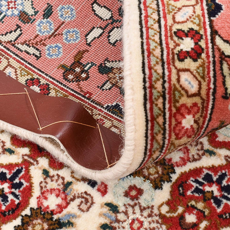 Dywan perski - Tabriz - Królewski - 145 x 104 cm - kremowy