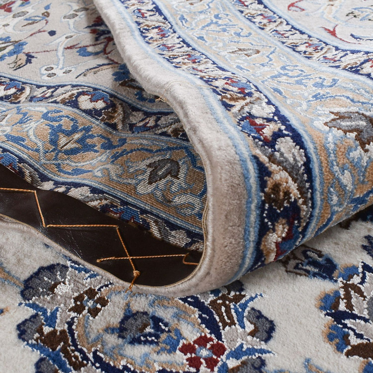 Dywan perski - Nain - Premium - 485 x 350 cm - kremowy