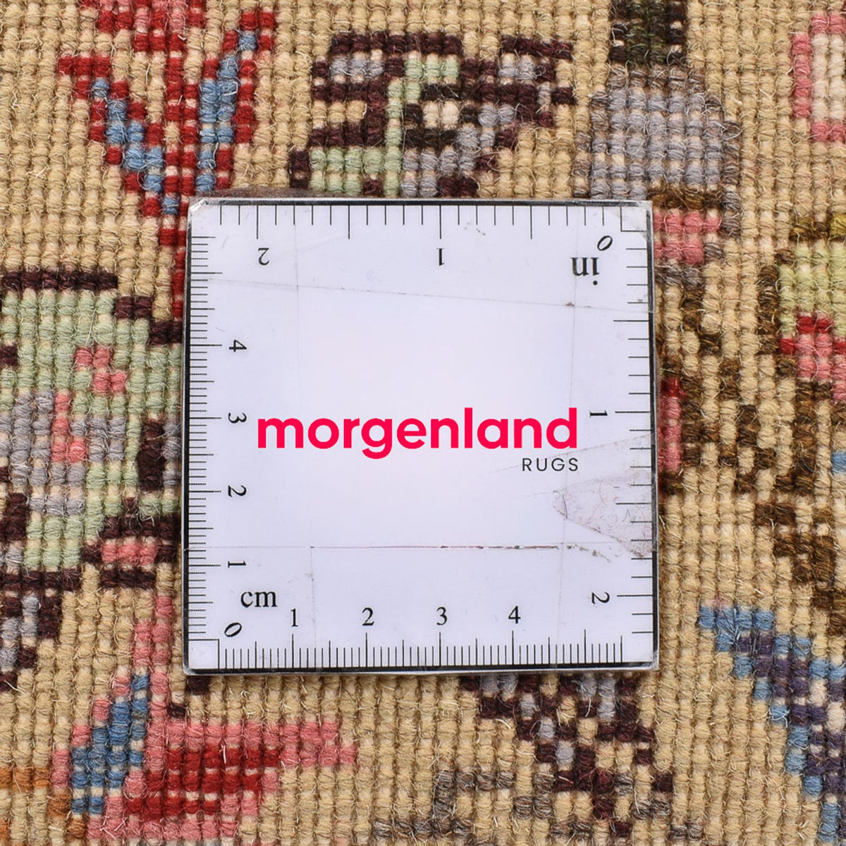 Dywan perski - Klasyczny kwadratowy  - 212 x 205 cm - kremowy