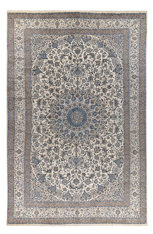 Dywan perski - Nain - Królewski - 626 x 400 cm - szary