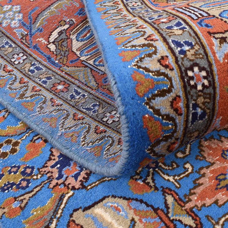 Dywan perski - Klasyczny kwadratowy  - 198 x 198 cm - niebieski