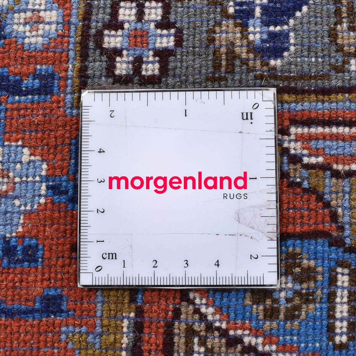 Dywan perski - Klasyczny kwadratowy  - 198 x 198 cm - niebieski