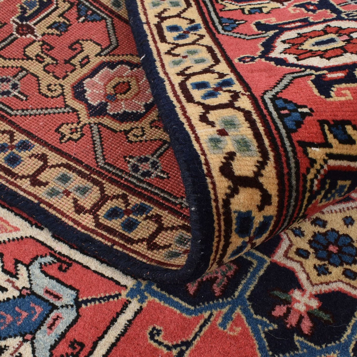 Perski dywan - Nomadyczny - 260 x 146 cm - ciemnoniebieski