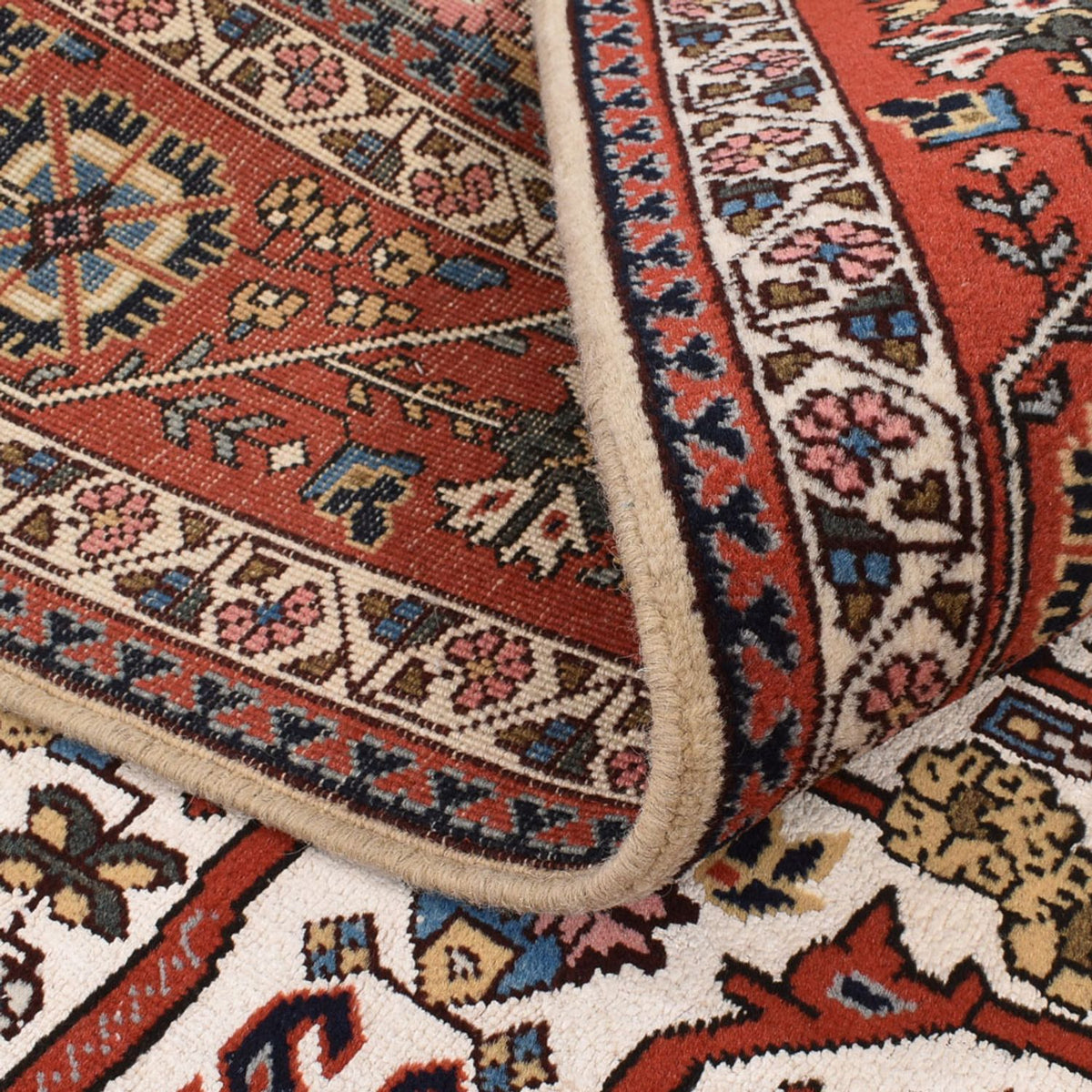 Perski dywan - Nomadyczny - 244 x 150 cm - jasna czerwień