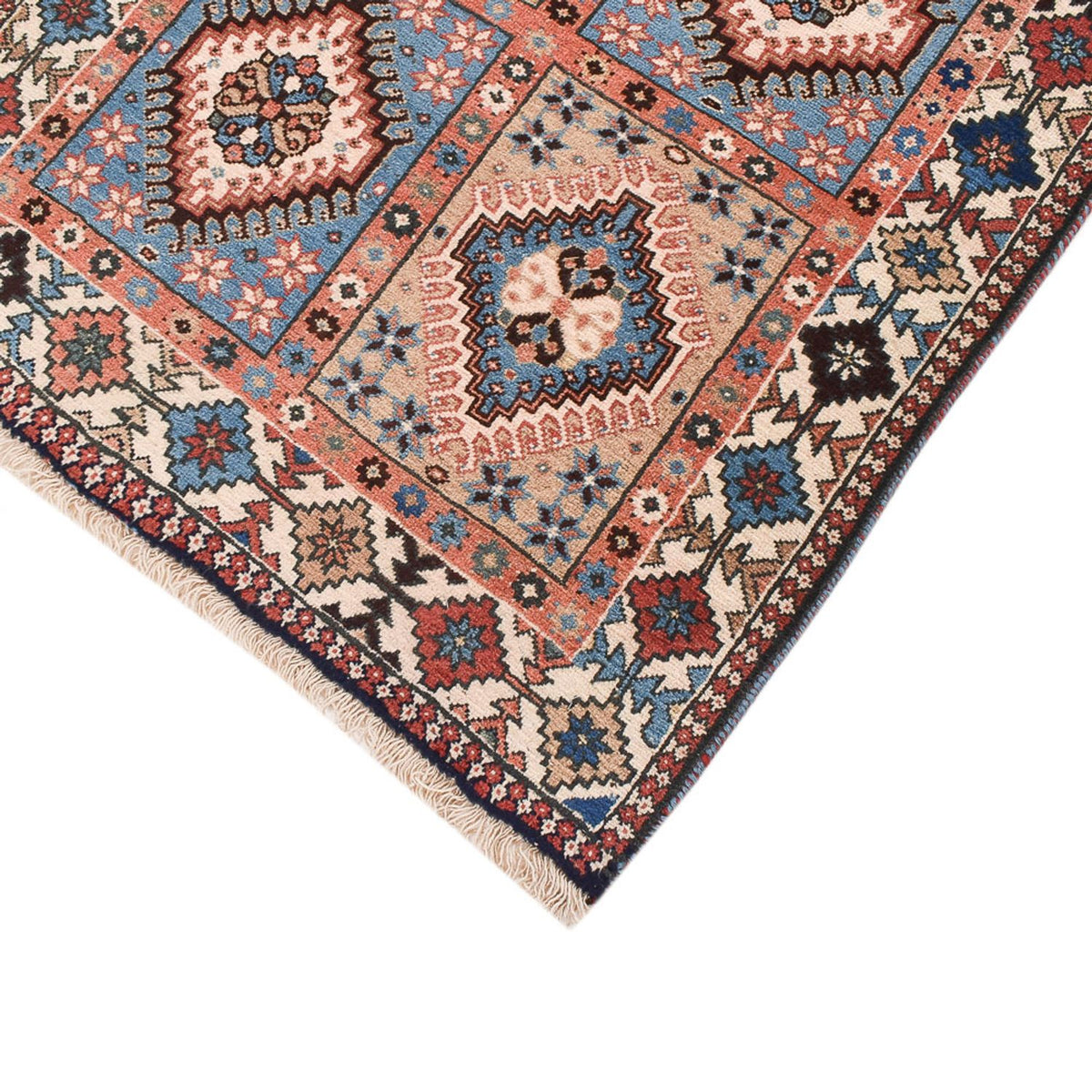 Biegacz Perski dywan - Nomadyczny - 278 x 80 cm - jasnobrązowy