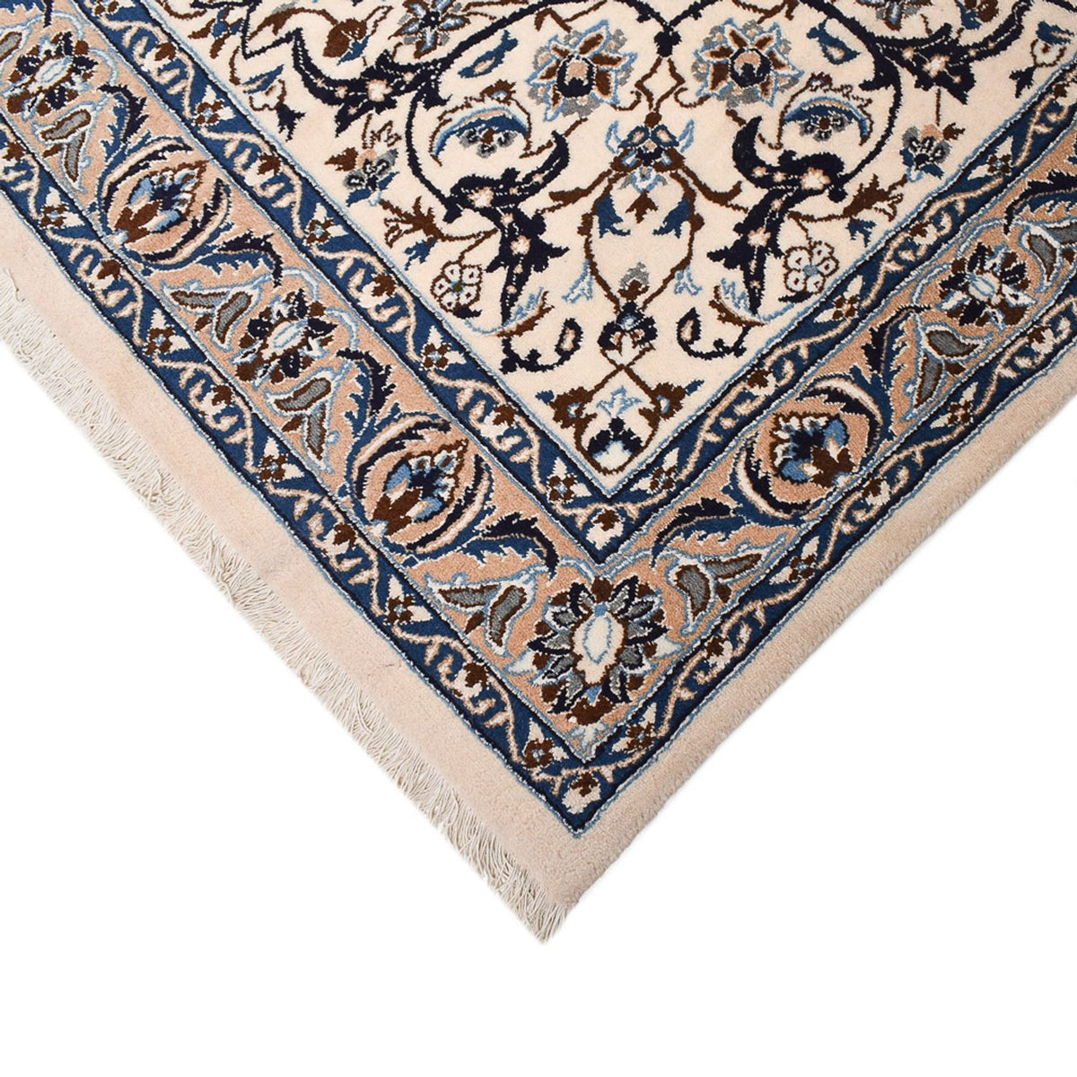 Dywan perski - Nain - Królewski - 626 x 390 cm - szary