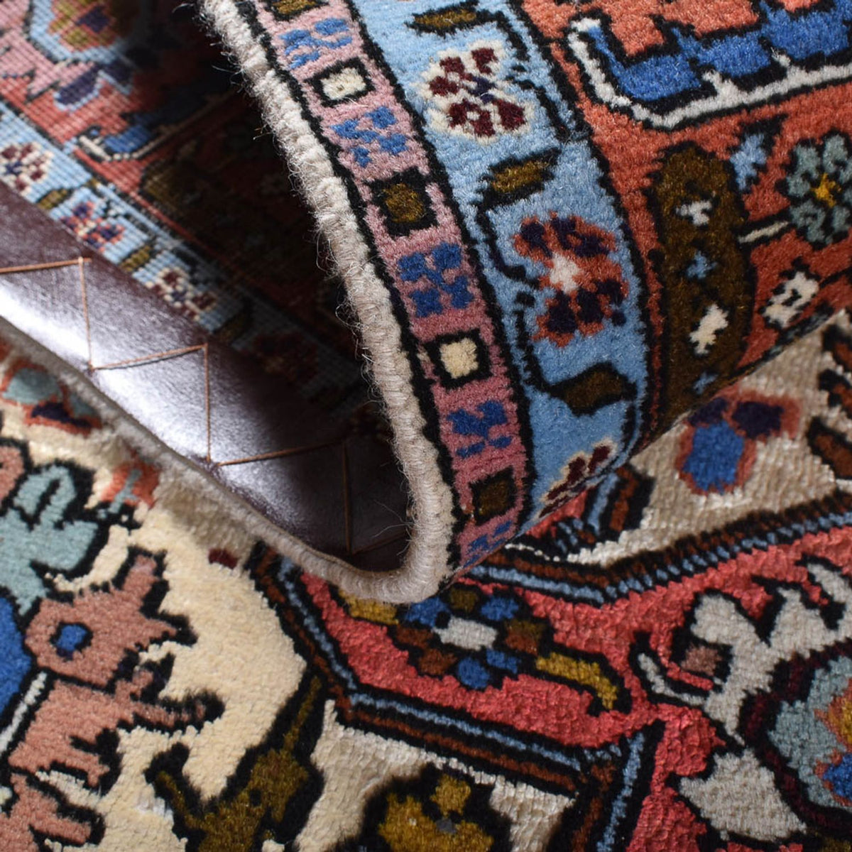 Perski dywan - Nomadyczny - 208 x 136 cm - wielokolorowy