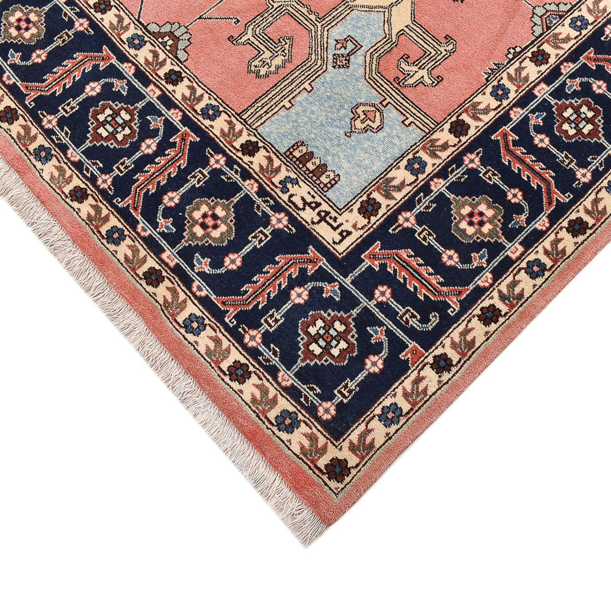 Perski dywan - Nomadyczny - 254 x 200 cm - jasna czerwień