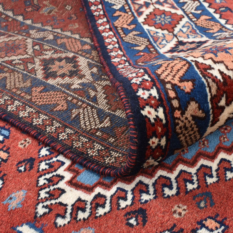 Perski dywan - Nomadyczny kwadratowy  - 200 x 188 cm - czerwony