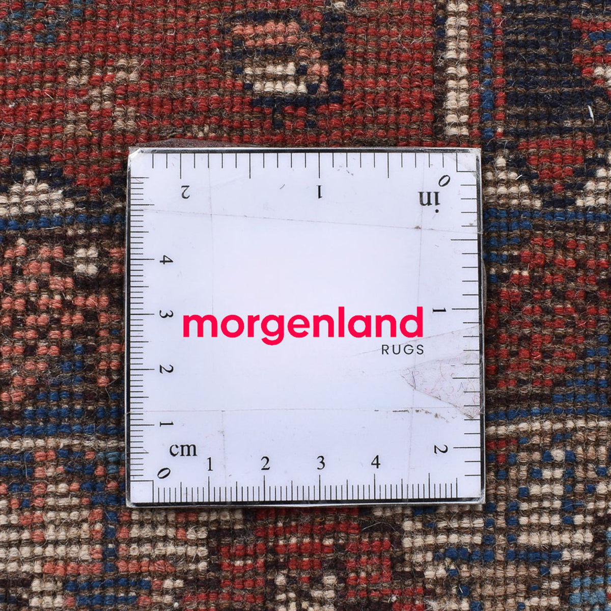 Perski dywan - Nomadyczny kwadratowy  - 200 x 188 cm - czerwony