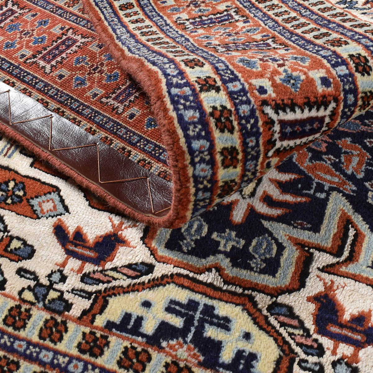 Perski dywan - Nomadyczny - 183 x 140 cm - piaskowy