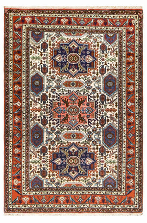 Perski dywan - Nomadyczny - 194 x 133 cm - wielokolorowy