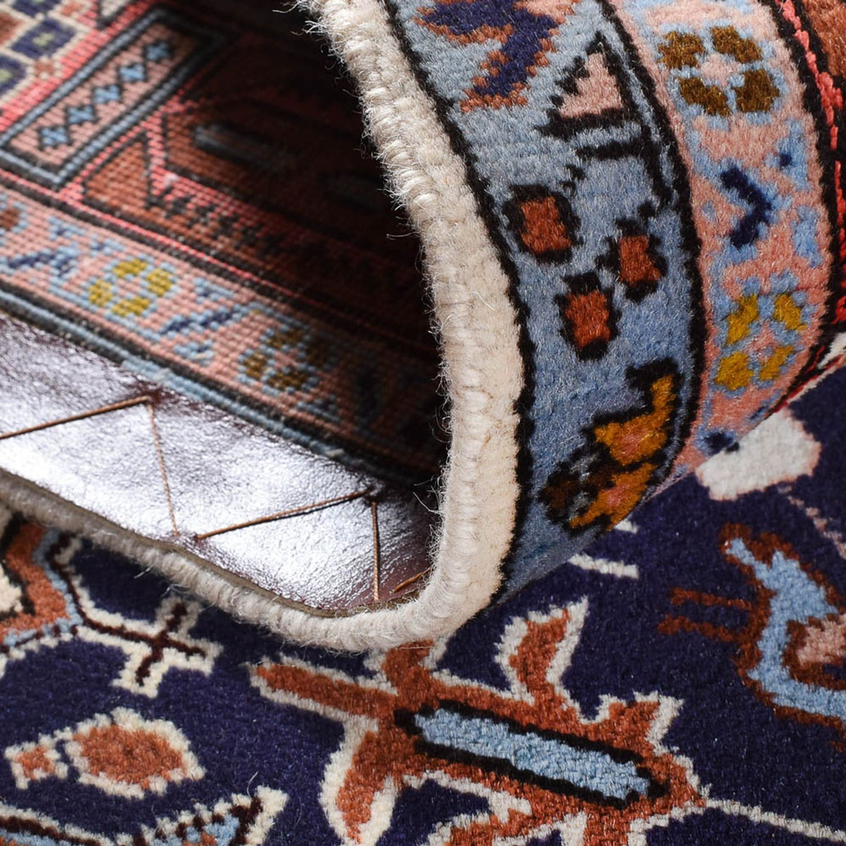 Perski dywan - Nomadyczny - 206 x 142 cm - wielokolorowy