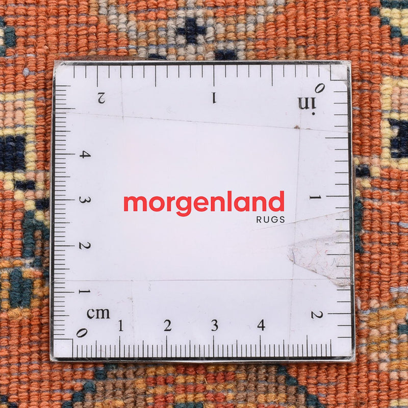 Perski dywan - Nomadyczny - 124 x 64 cm - pomarańczowy