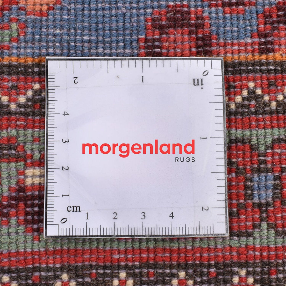 Perski dywan - Nomadyczny - 160 x 111 cm - czerwony