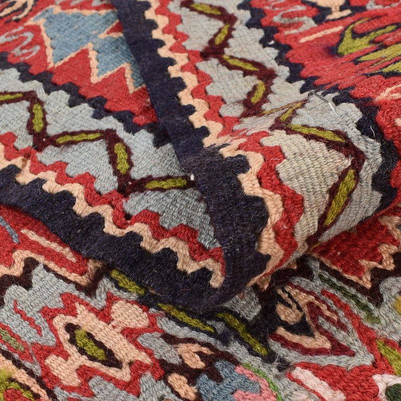 Dywan Kelim - Orientalny - 254 x 150 cm - terakota