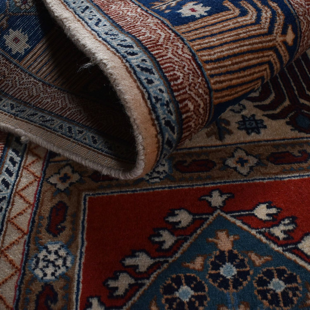 Perski dywan - Nomadyczny - 290 x 200 cm - ciemna czerwień