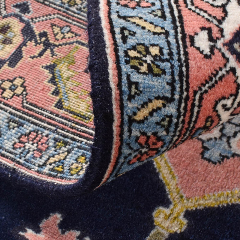 Perski dywan - Nomadyczny - 206 x 150 cm - ciemnoniebieski